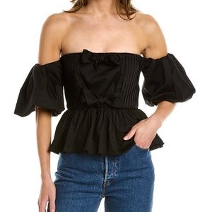 Hunter Bell Rhea off shoulder top